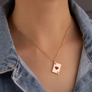 Modcloth Gold Heart Necklace